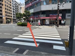 阿波座駅からの行き方