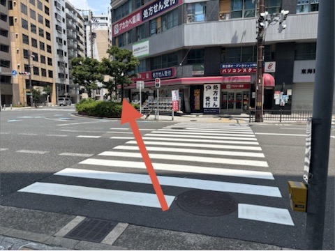 阿波座駅からの行き方
